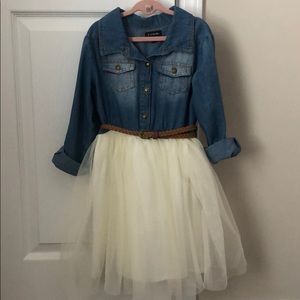 Girls Zunie dress